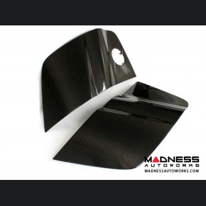 Audi R8 Auto Door Fender Side Blade Skirts - Carbon Fiber